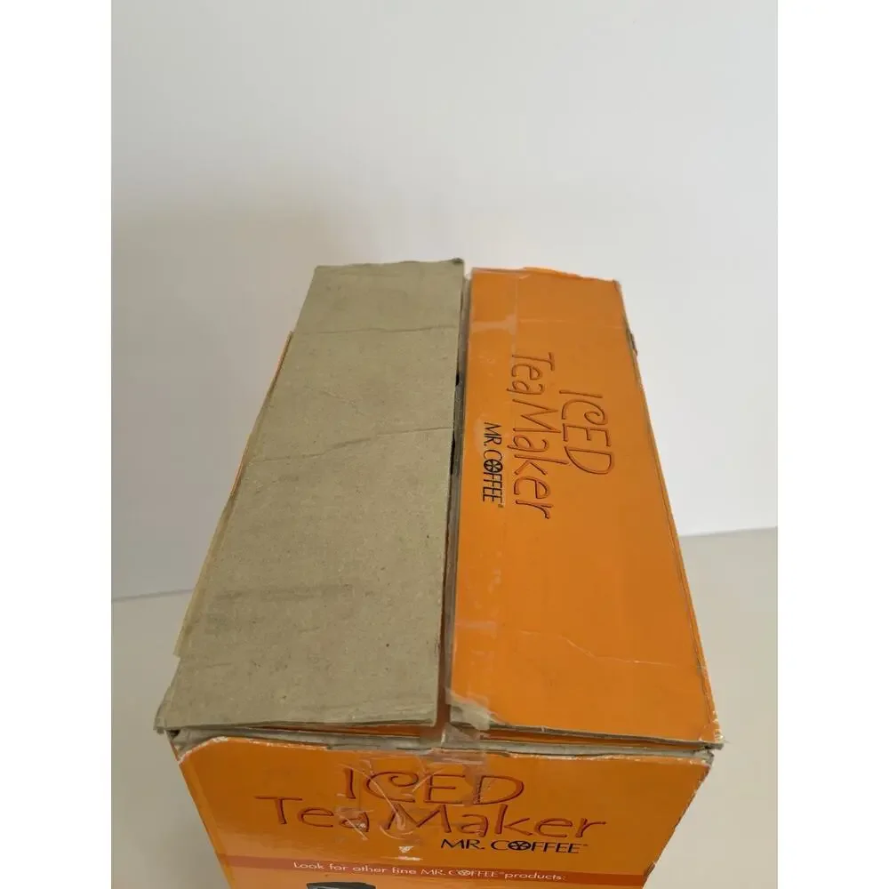 Mr. Coffee Iced Tea Maker Model TM1S with Yellow Lid Preowned